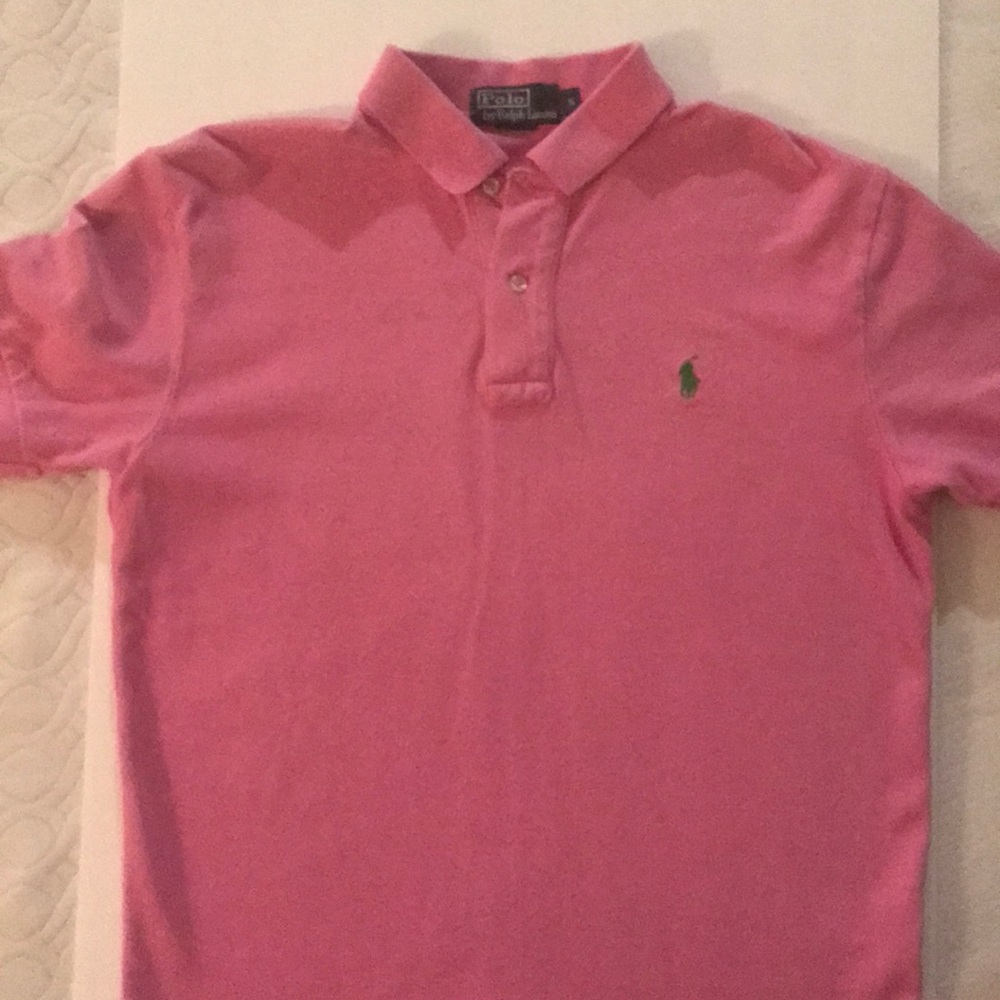 Men’s Ralph Lauren Polo Pink Small
